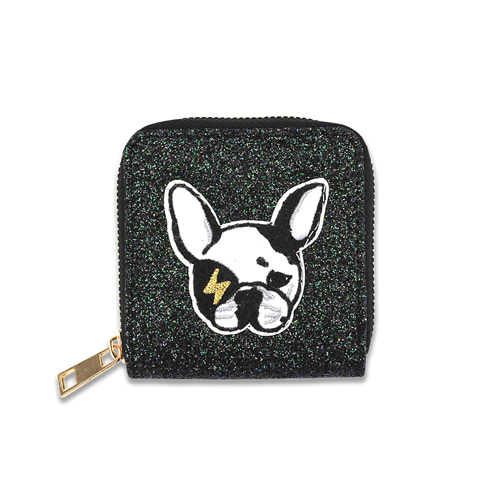 Glitter Wallet (french bulldog)