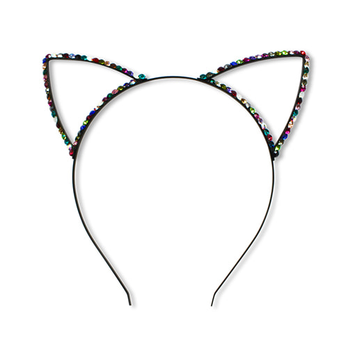 Crystal Cat Headband (multi)