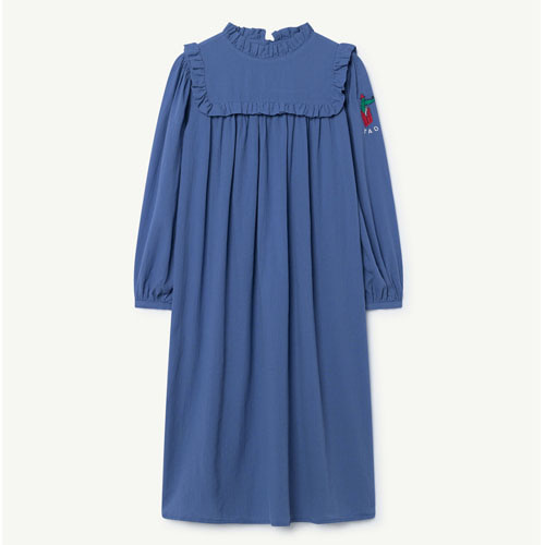 [2y]Hummingbird Dress (blue)
