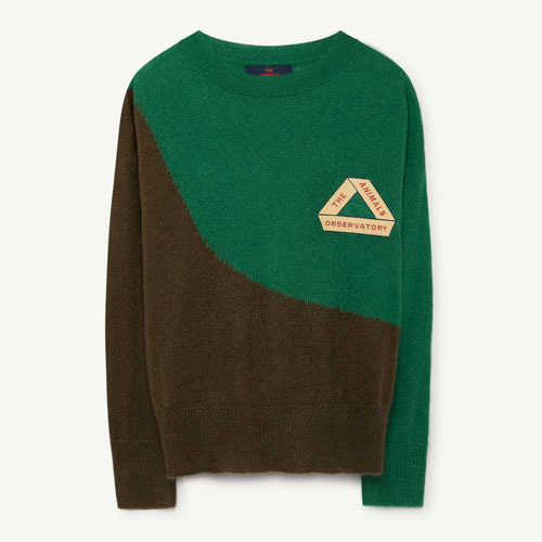 [2y/택분실]Bull Sweater (green triangle)