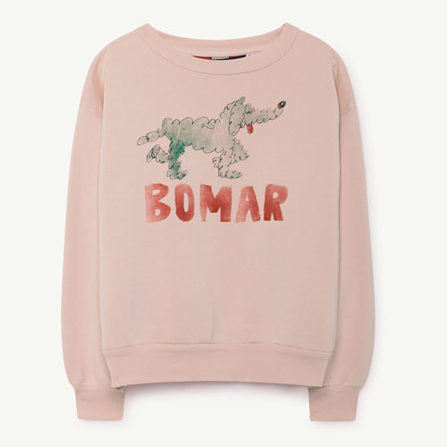 [3y]Bear Sweatshirt (rose green bomar)