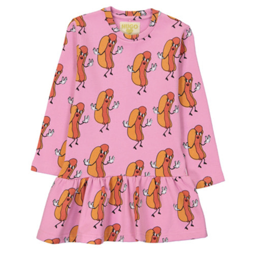 [2y]Sweater Dress (hot dogs)