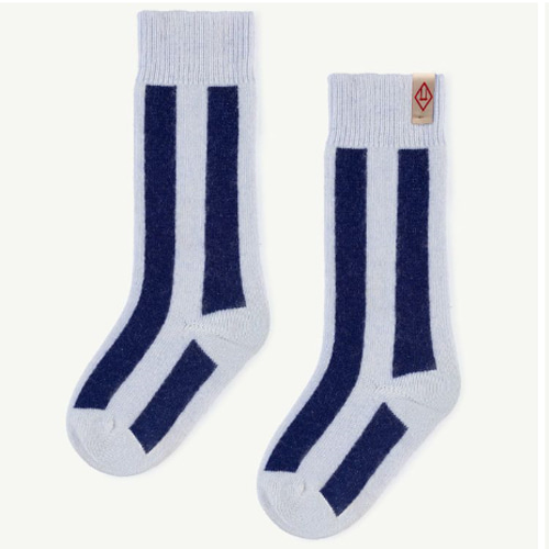 Skunk Socks (blue)
