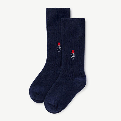 [35/38]Skunk Socks 1095_064 (navy blue)