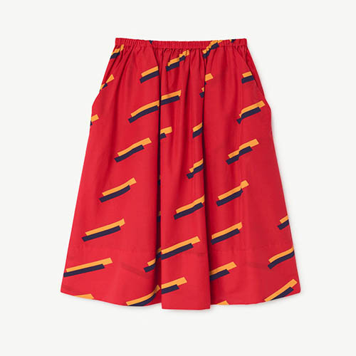 [3y]Sow Skirt 1040_038 (red)