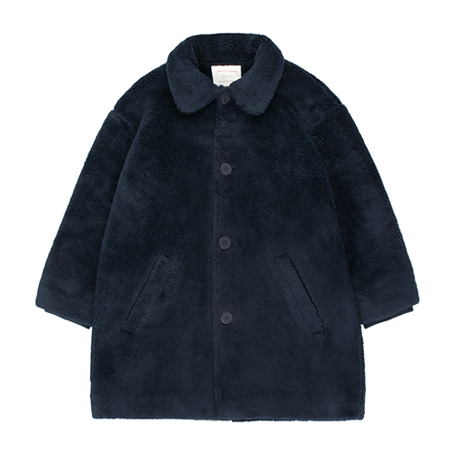 Faux Fur Coat (navy) #265
