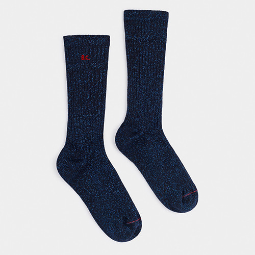 Lurex Blue Socks #309