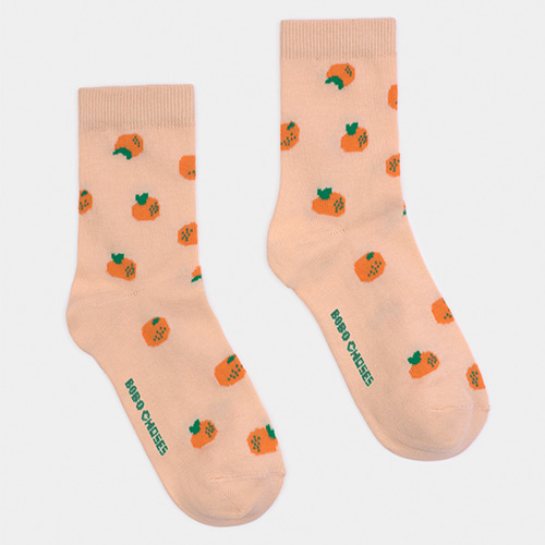 Short Socks Orange #1036