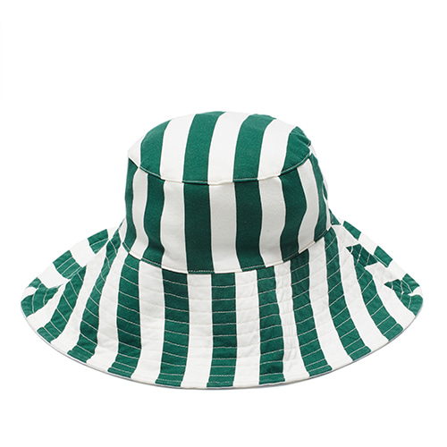Green Stripe Hat #112