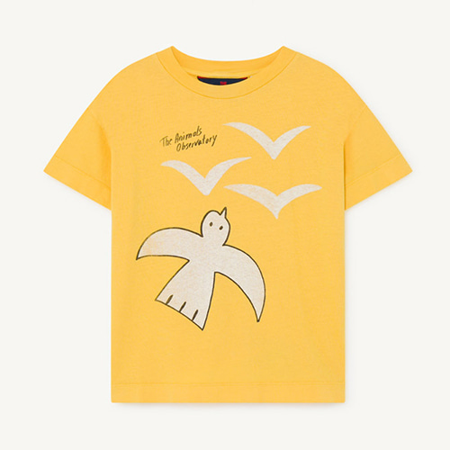 [12y]Rooster Tshirt 1125_016 (yellow bird)