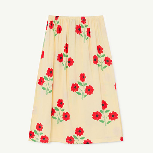 Ladybug Skirt 1132_081 (yellow flowers)