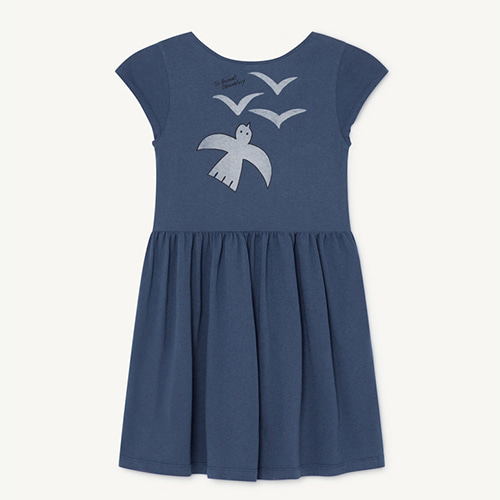 [4y]Butterfly Dress 1129_161 (blue bird)