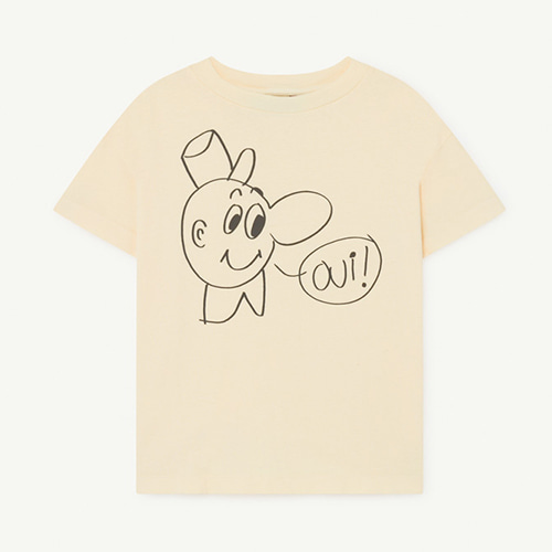 [2y]Rooster Tshirt 1125_081 (yellow oui)