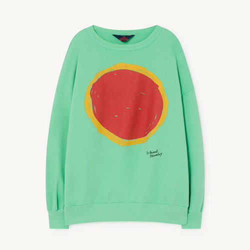 [2y]Big Bear Sweatshirt 1141_196 (green sun)