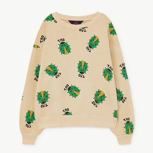 [10y]Bear Sweatshirt 1139_026 (brown ladybug)