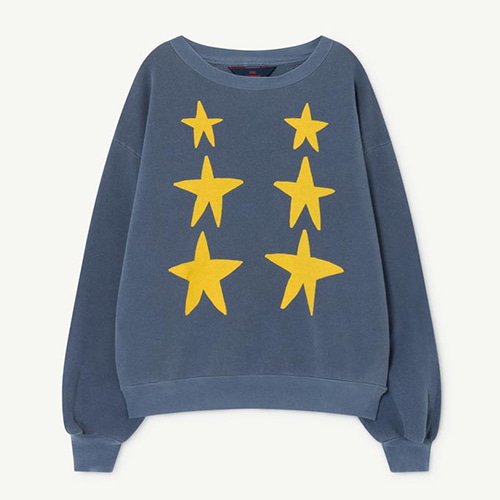 [6y]Bear Sweatshirt 1139_161 (blue stars)