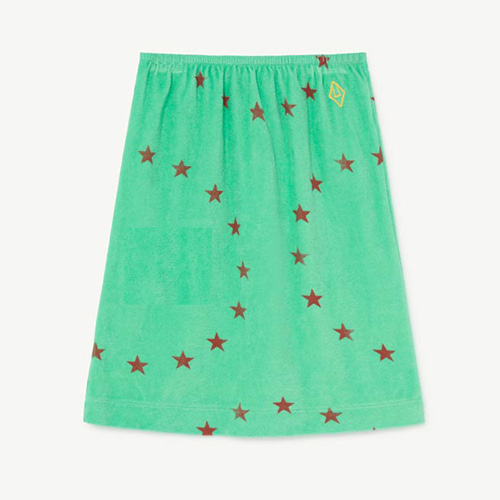 [4y]Kitten Skirt 1149_196 (green star)/택분실됨