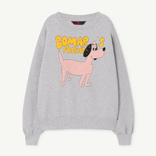 [8y]Bear Sweatshirt 1165_185 (grey dog)
