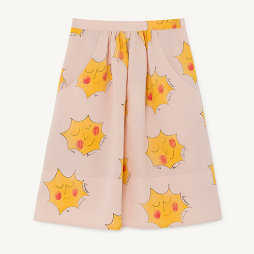 [12y]Sow Skirt 1196_186 (pink sun)
