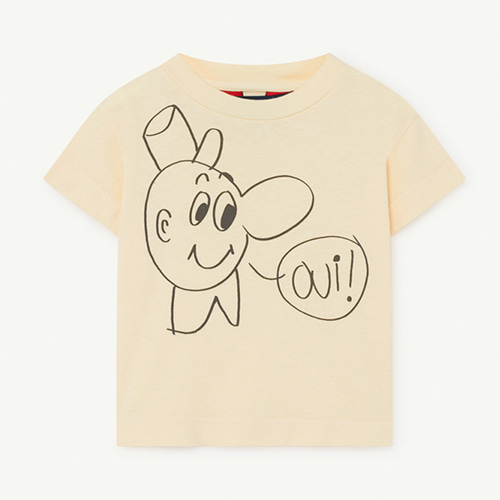 Rooster Baby Tshirt 1126_081 (yellow oui)