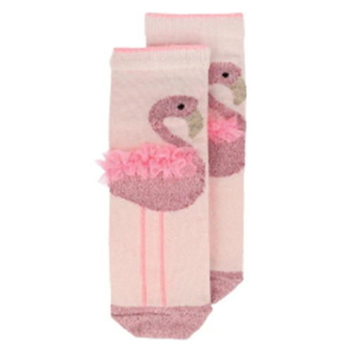 Flamingo Sparkle Socks (3/5y)
