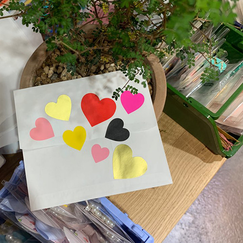 Heart Sticker (8color/72ea)