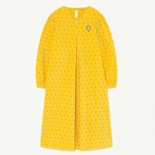 [4/8/10y]Giraffe Dress 1338_203 (yellow dots)