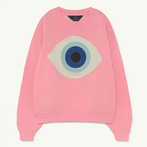 Bear Sweatshirt 1297_152 (pink eye)
