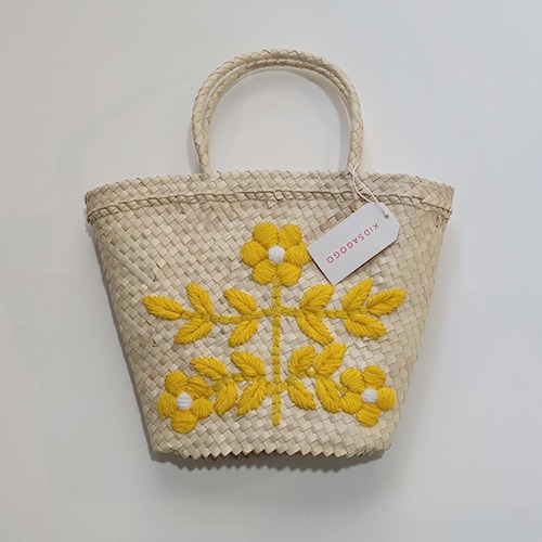 Basket Bag (marigold/white)