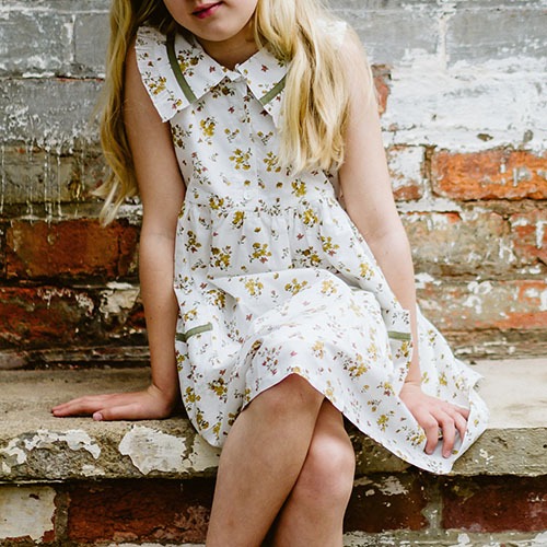 Annie Dress (tansy floral)