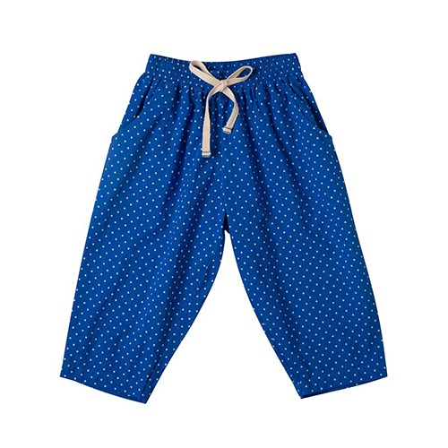 [재입고]Summer Pant polkadot blue