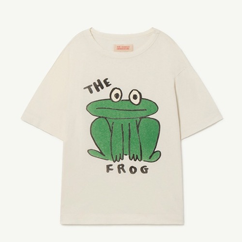 Rooster Oversized Tshirt white frog 22002-108-EE