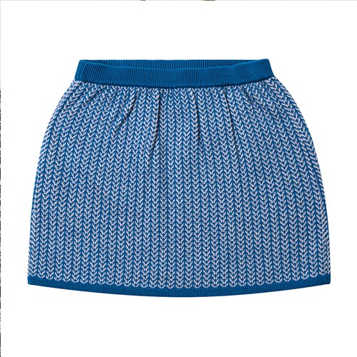 [6/8y]Bloom Skirts blue