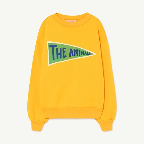 [12/14y]Bear Sweatshirt yellow 23009-292-BW