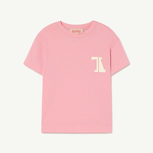 [6y]Rooster Tshirt pink 23001-152-BZ