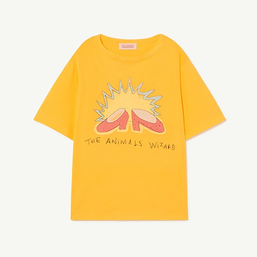 [4y]Rooster Oversized Tshirt yellow 23002-292-BI