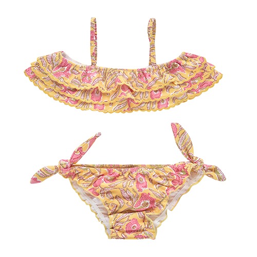 [6/8y]Bikini Zacata lemon spring