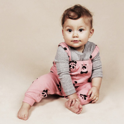 Mini Rodini Baby Brace Trouser (pink)