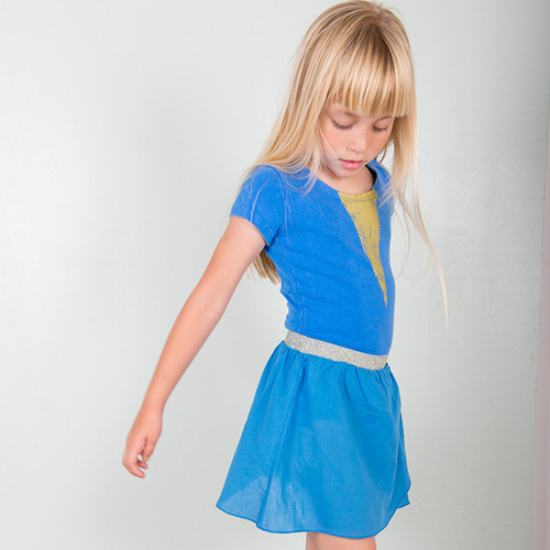 Surprise! Dance Skirt Blue #148 (2/3y)