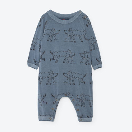 Owl Pyjama (blue bomar)