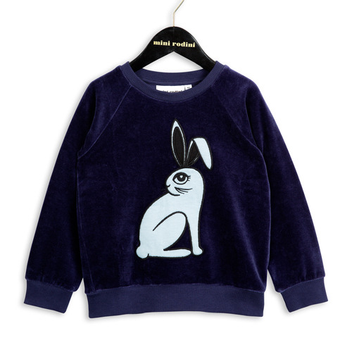 (80/86)Rabbit Sweatshirt (blue)