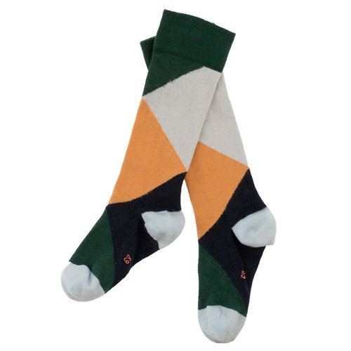[2y]Geometric High Socks #279