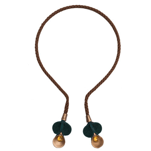 Necklace/Headband (clemantis brown)