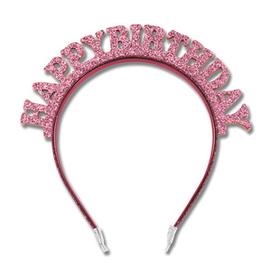 Birthday Headband (pink)