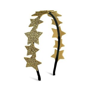 Glitter Star Headband (gold)