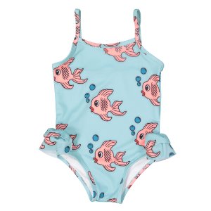 [10y]Swimsuit (blue fish)