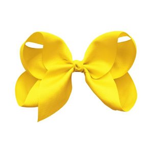 Jumbo Boutique Bow Daffodil