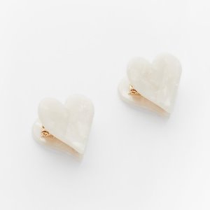 Mini Heart Clips (2 in set)