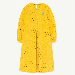 [4/8/10y]Giraffe Dress 1338_203 (yellow dots)