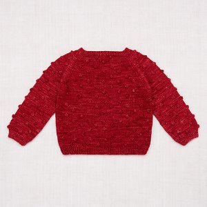 Popcorn Sweater (berry)